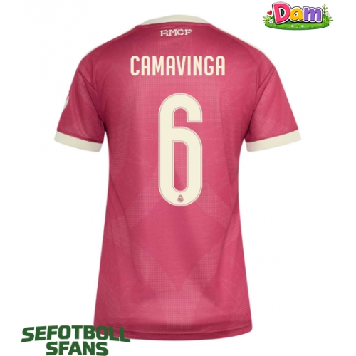 Real Madrid Eduardo Camavinga #6 Tredje Tröja Kvinnor 2026-27 Kortärmad